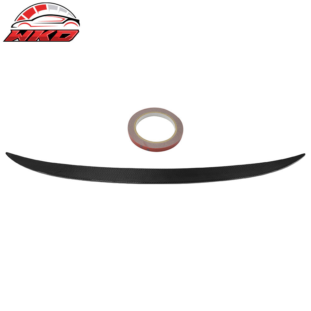 Fits 07-13 BMW E82 1-Series Trunk Spoiler Performance Matte Carbon Fiber Wing