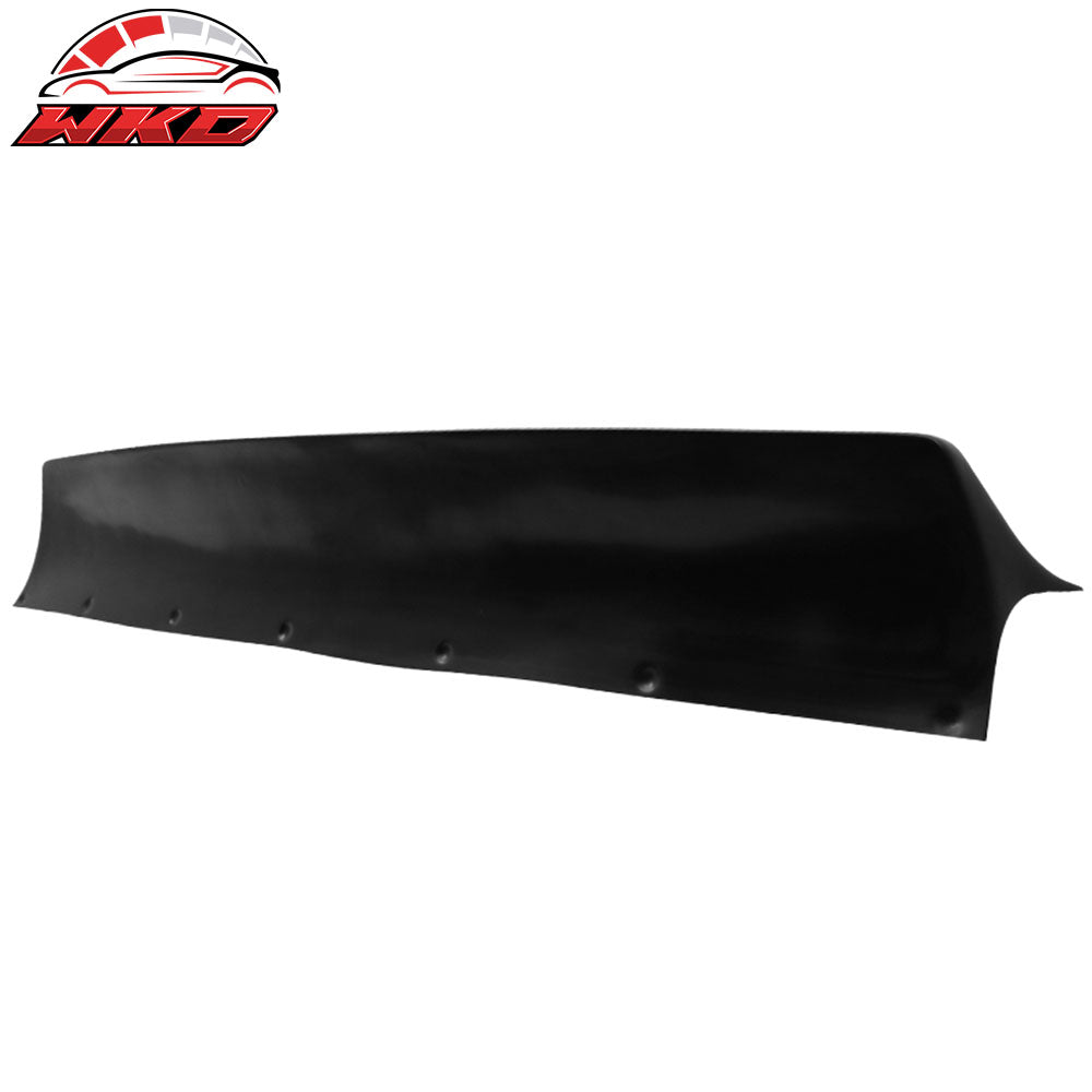 Fits 84-92 BMW E30 RB Style Unpainted Black Trunk Spoiler Wing PU