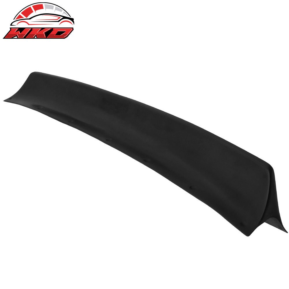 Fits 84-92 BMW E30 RB Style Unpainted Black Trunk Spoiler Wing PU