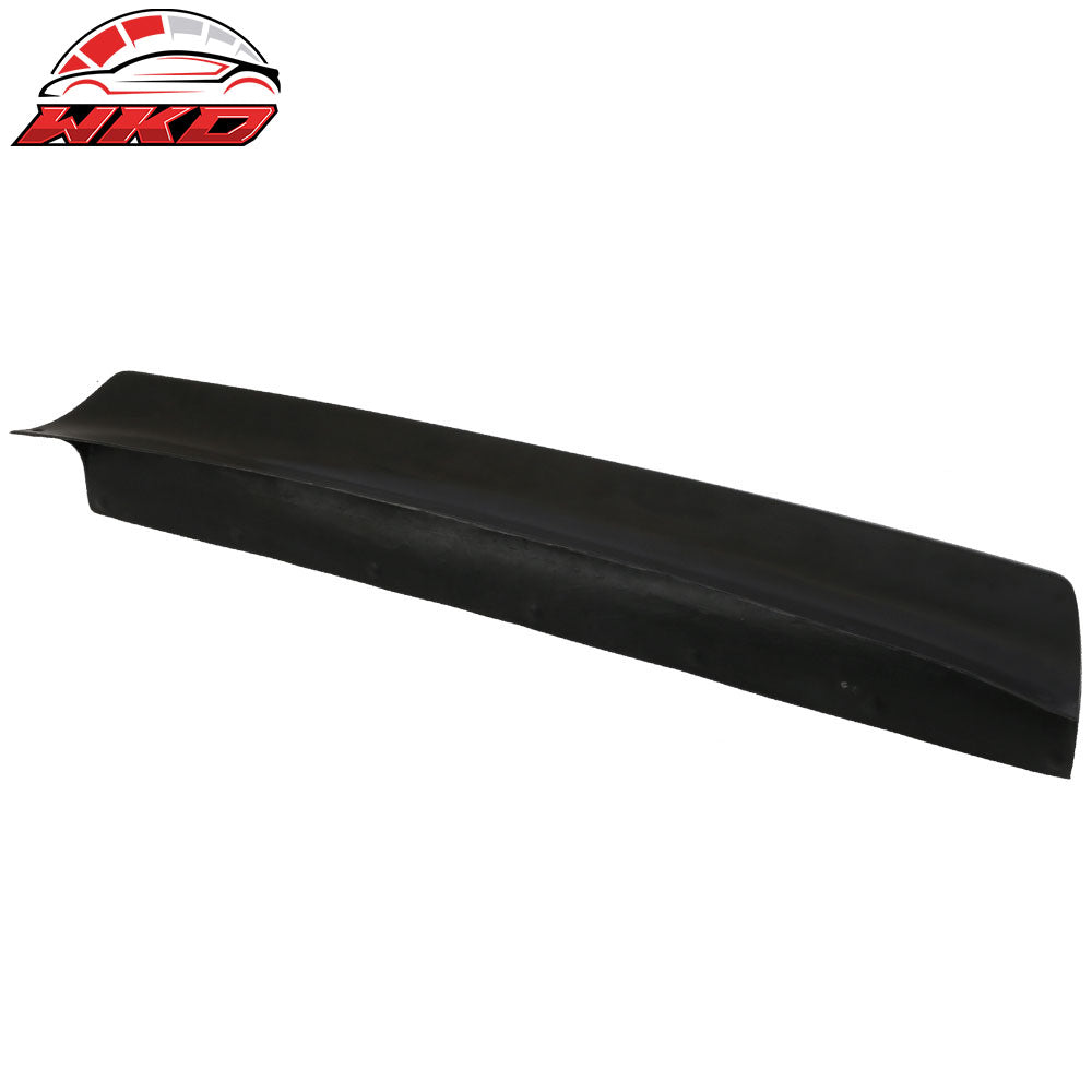 Fits 84-92 BMW E30 RB Style Unpainted Black Trunk Spoiler Wing PU