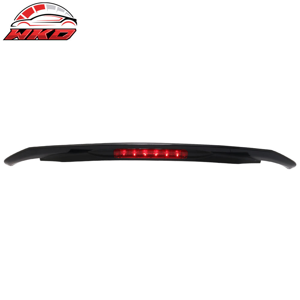 16-21 Civic Sedan RS SI Style Trunk Spoiler 3RD LED #NH731P Crystal Black Pearl