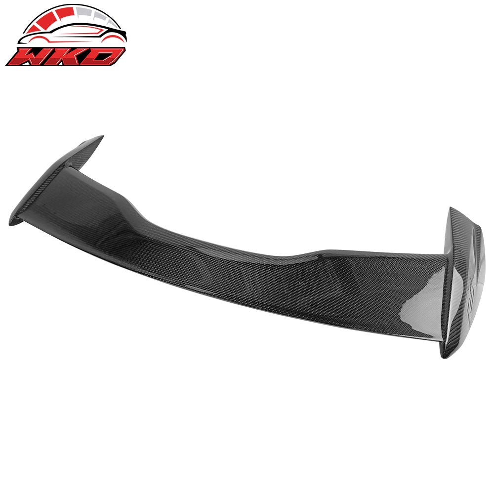 Fits 18-20 Ford Focus Hatchback RS Style Rear Trunk Spoiler Wing Carbon Fiber