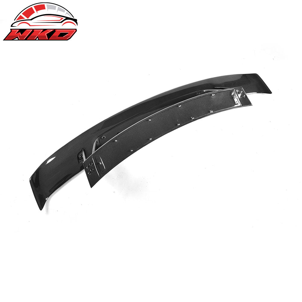Fits 16-18 Audi A7 S7 RS7 Sedan RS Style Rear Trunk Spoiler Wing Carbon Fiber
