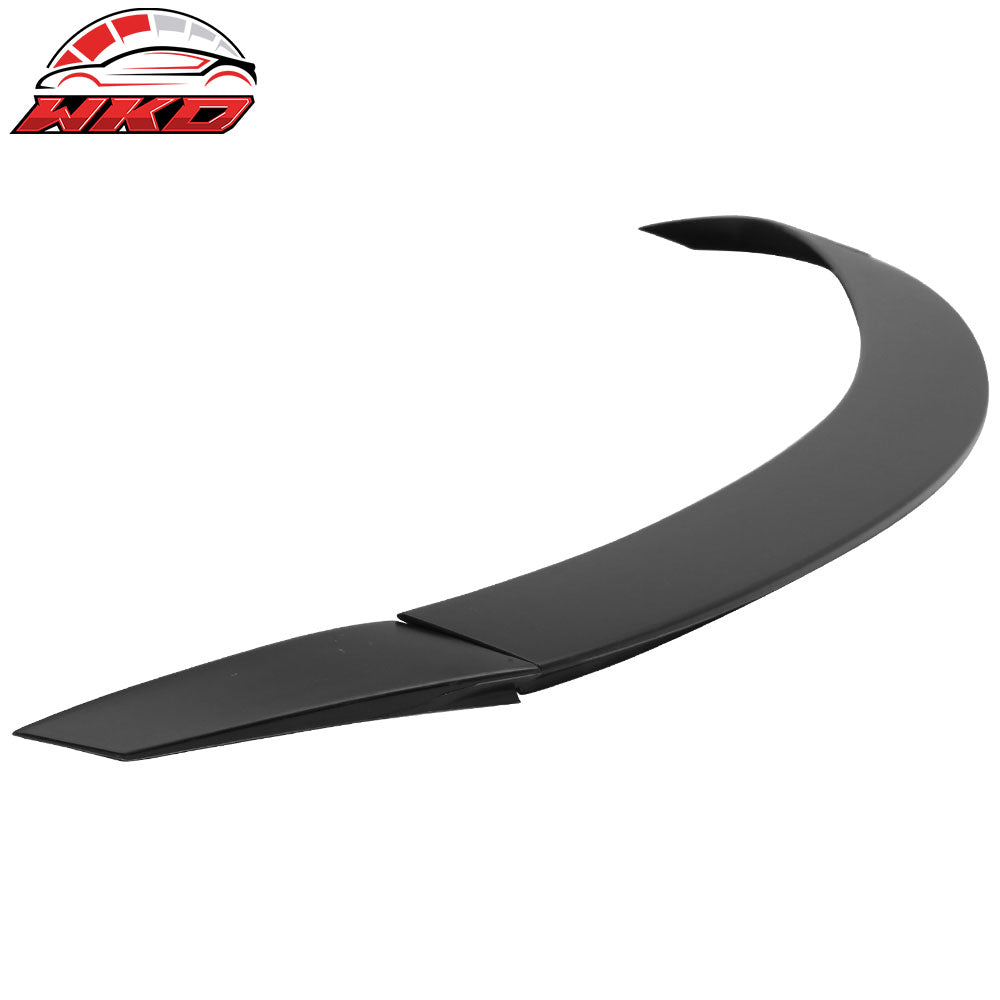 Fits 08-14 Benz C Class W204 B Style Trunk + OE Style Roof Spoiler Unpainted ABS