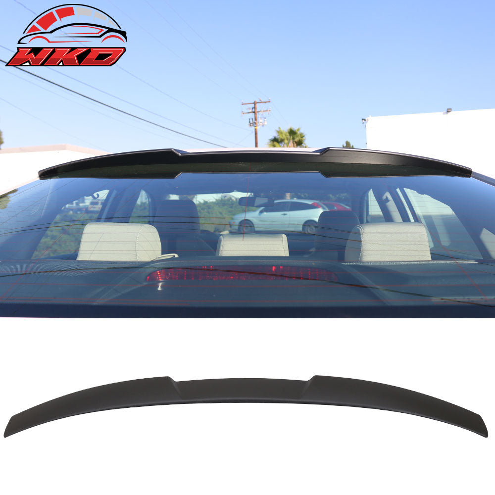 Fits 16-21 Honda Civic 10th Gen Sedan 4Dr OE Trunk Spoiler + IKON Roof Spoiler