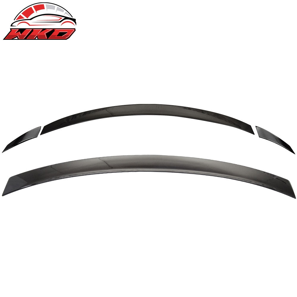 Wholesale 08-14 Benz C Class W204 Sedan Trunk Spoiler & Roof Wing Painted #040 Black