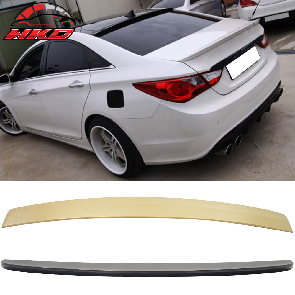 Fits 11-14 Hyundai Sonata Sedan Trunk Spoiler & OE Factory Roof Wing