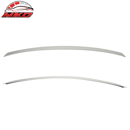 08-14 W204 Trunk Spoiler & Roof Wing Painted #744 Iridium Silver Metallic | Wholesale