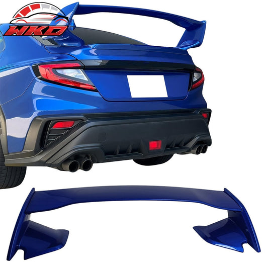 22-26 Subaru WRX 5th VB STI Style Rear Trunk Spoiler Painted #K7X Blue 5PCS | Wholesale