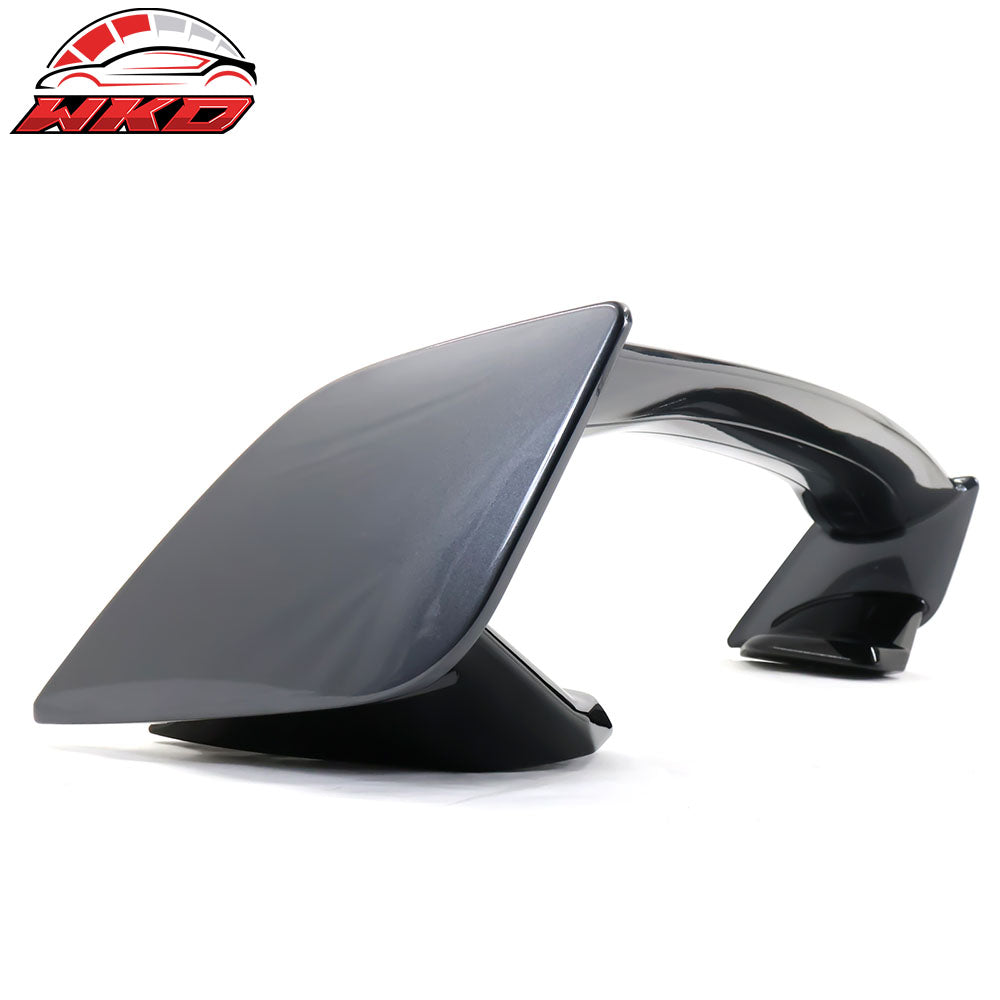 Fits 22-25 Subaru WRX STI Style Rear Trunk Spoiler Gloss Black & #P8Y Gray 5PCS