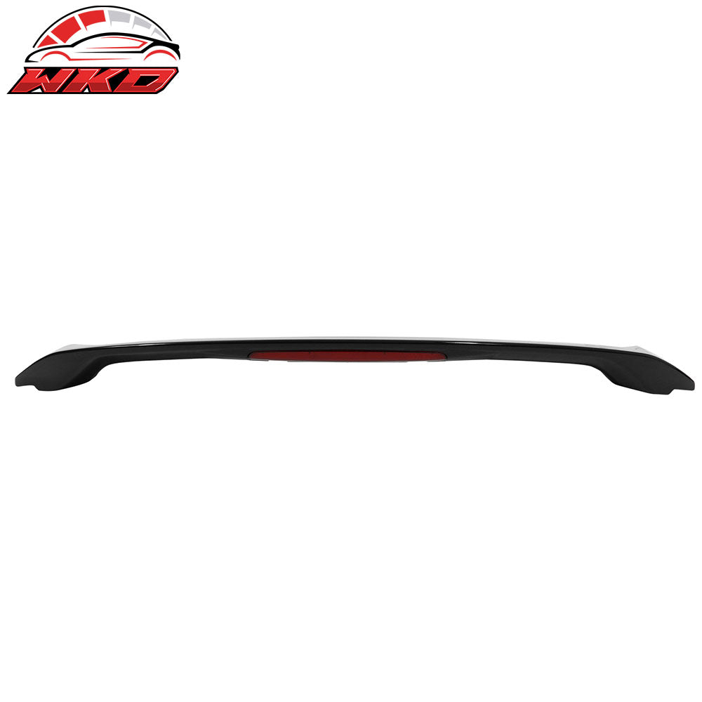 Fits 06-11 Honda Civic 4Dr Si Style Trunk Spoiler W/LED Painted #NH731P Black
