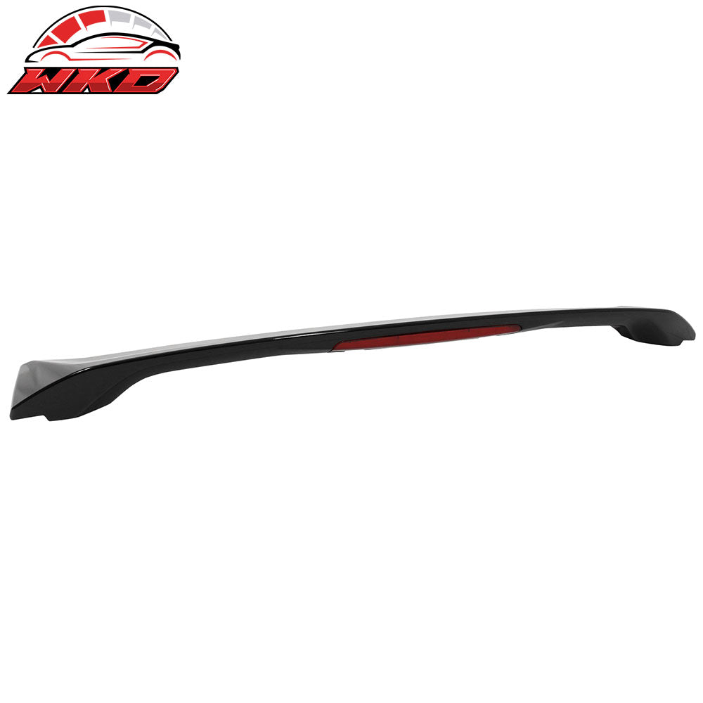 Fits 06-11 Honda Civic 4Dr Si Style Trunk Spoiler W/LED Painted #NH731P Black