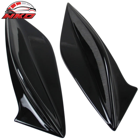 15-21 Subaru WRX STI 4th Sedan Side Fin Shark Trunk Spoiler - Gloss Black | Wholesale