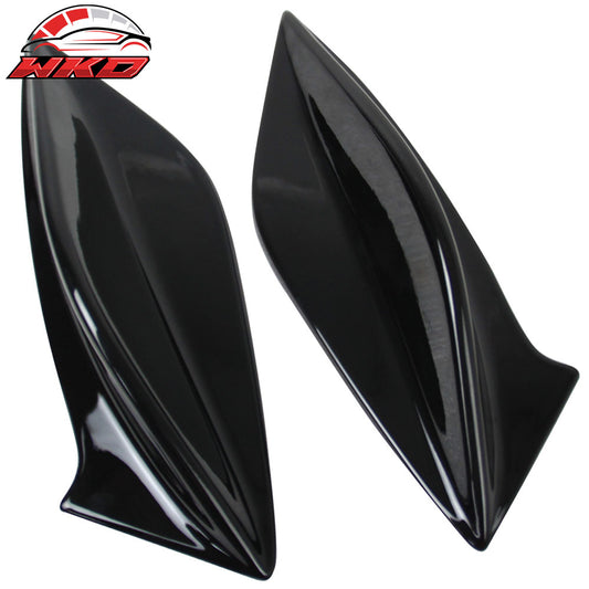 15-21 Subaru WRX STI 4th Sedan Side Fin Shark Trunk Spoiler - Gloss Black | Wholesale