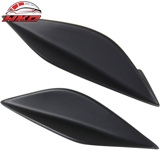 15-21 Subaru WRX STI 4th Sedan Side Fin Shark Trunk Spoiler - Matte Black | Wholesale