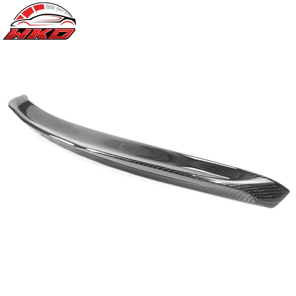07-13 Benz W221 S-Class Trunk Spoiler V Style Carbon Fiber Rear Boot Wing | Wholesale - Wikond Auto