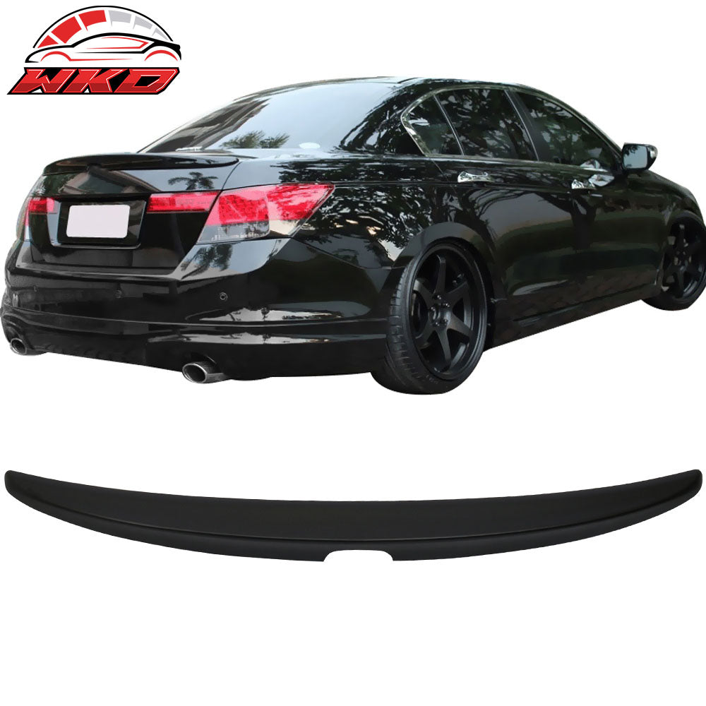 08-12 Honda Accord 4Dr OE Style Trunk Spoiler Unpainted - ABS