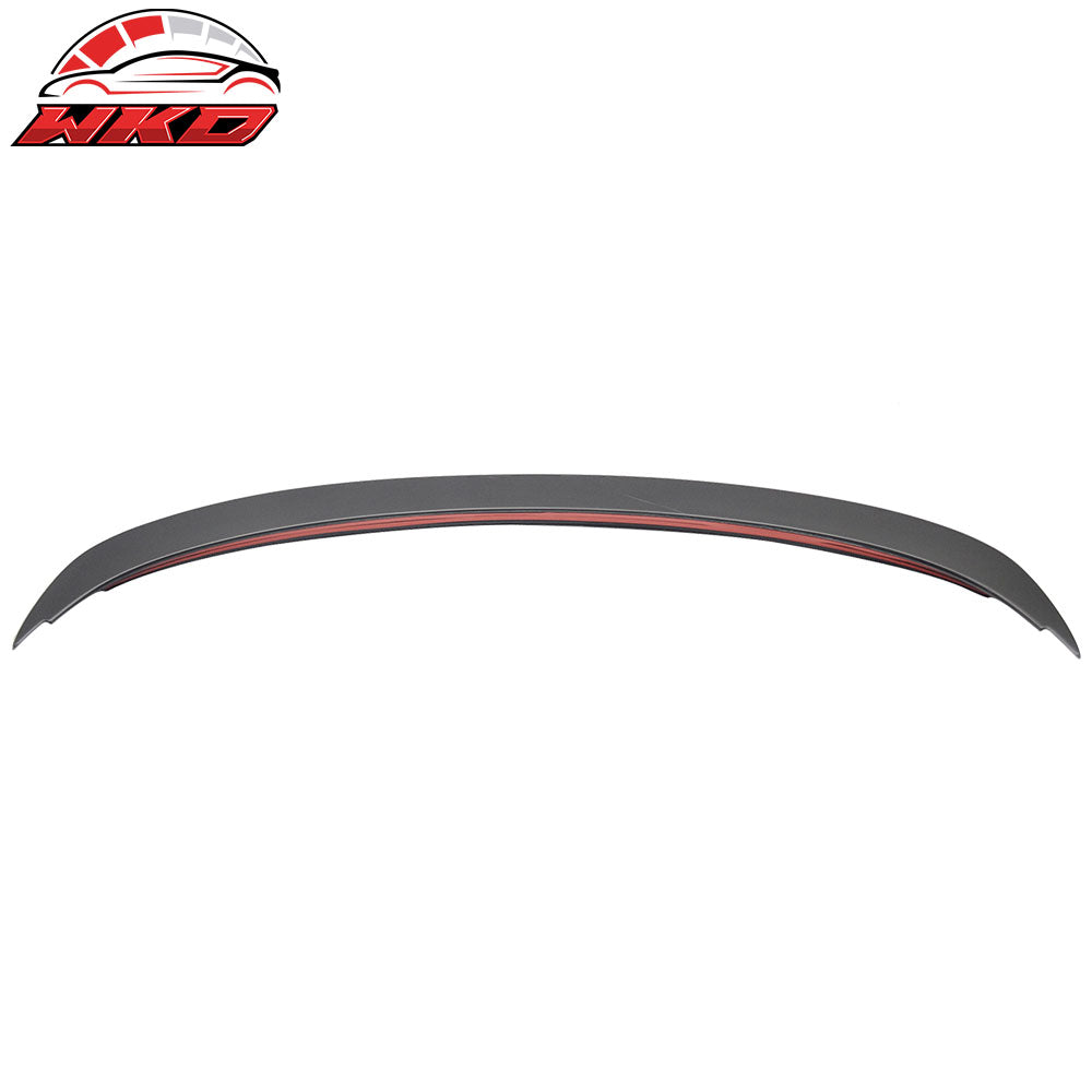 Fits 06-11 BMW E90 3-Series A Style Rear Trunk Spoiler Wing Lip ABS Unpainted