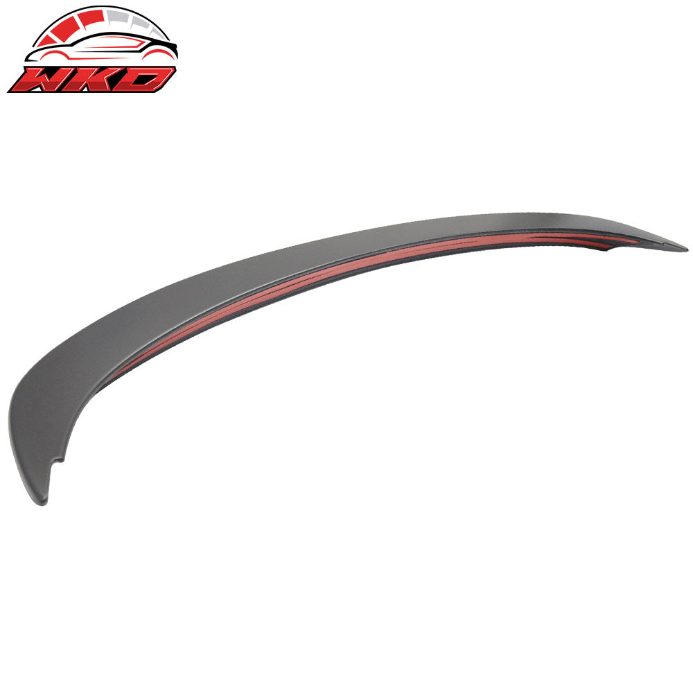 Fits 06-11 BMW E90 3-Series A Style Rear Trunk Spoiler Wing Lip ABS Unpainted