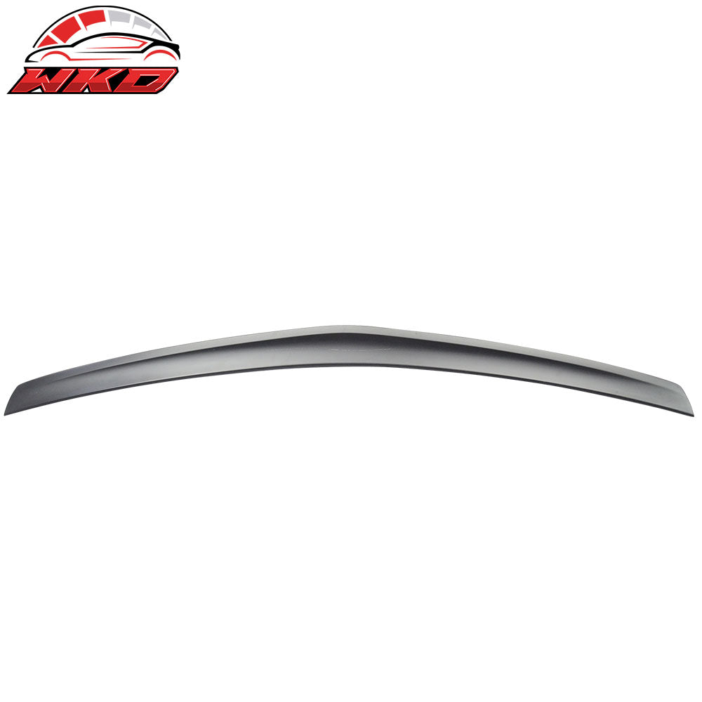 Fits 10-16 Benz W212 E-Class AMG Style Rear Trunk Spoiler Wing Lip ABS Unpainted