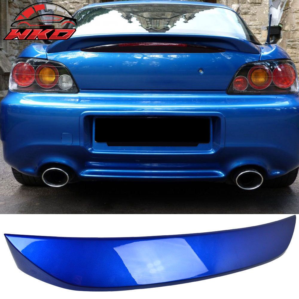 Fits 00-09 Honda S2000 AP1 AP2 OE Style Rear Trunk Spoiler Painted #B545P Blue