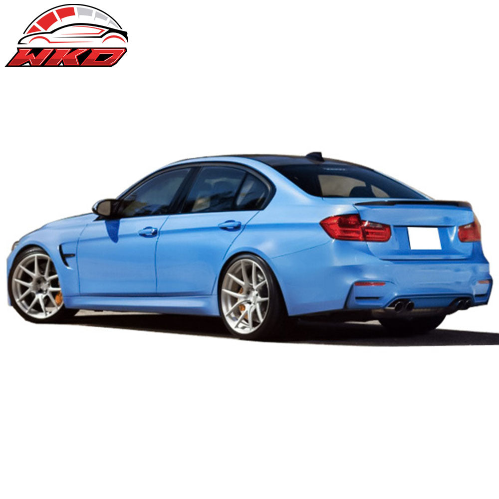 Fits 15-20 BMW F80 M3 Sedan Performance Style Trunk Spoiler Painted #A89 Blue
