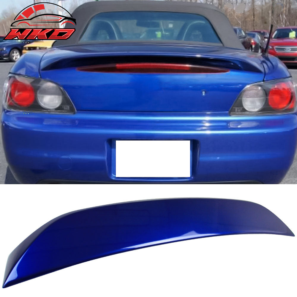 Fits 00-09 Honda S2000 AP1 AP2 OE Style Rear Trunk Spoiler Painted #B66P Blue