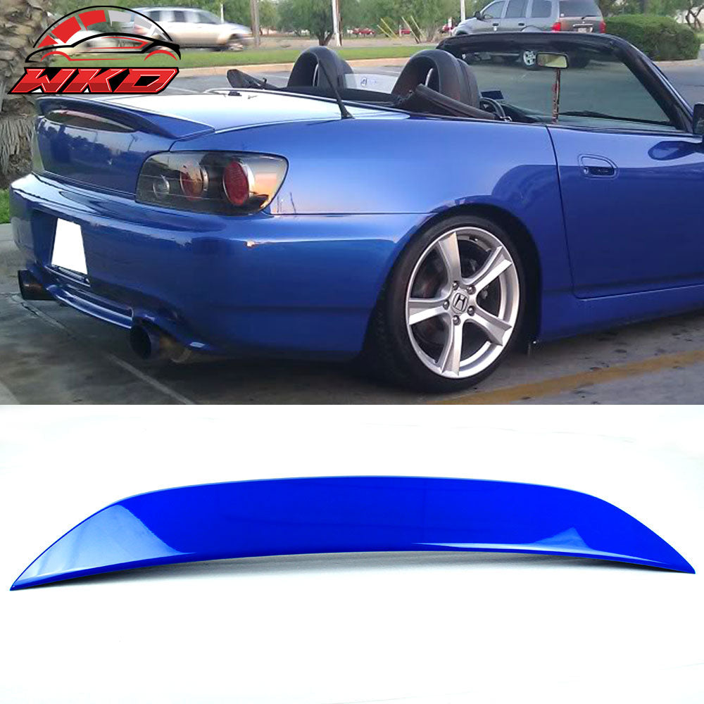 Fits 00-09 Honda S2000 AP1 AP2 OE Style Rear Trunk Spoiler Painted #B554P Blue