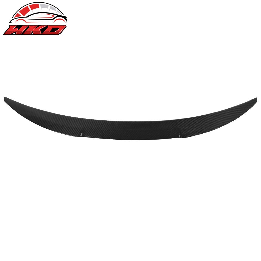 2007-13 BMW E82 1 Series Coupe M4 Style Matte Caron Fiber Rear Trunk Spoiler | Wholesale