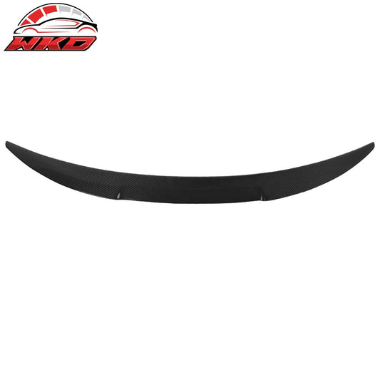 2007-13 BMW E82 1 Series Coupe M4 Style Matte Caron Fiber Rear Trunk Spoiler | Wholesale