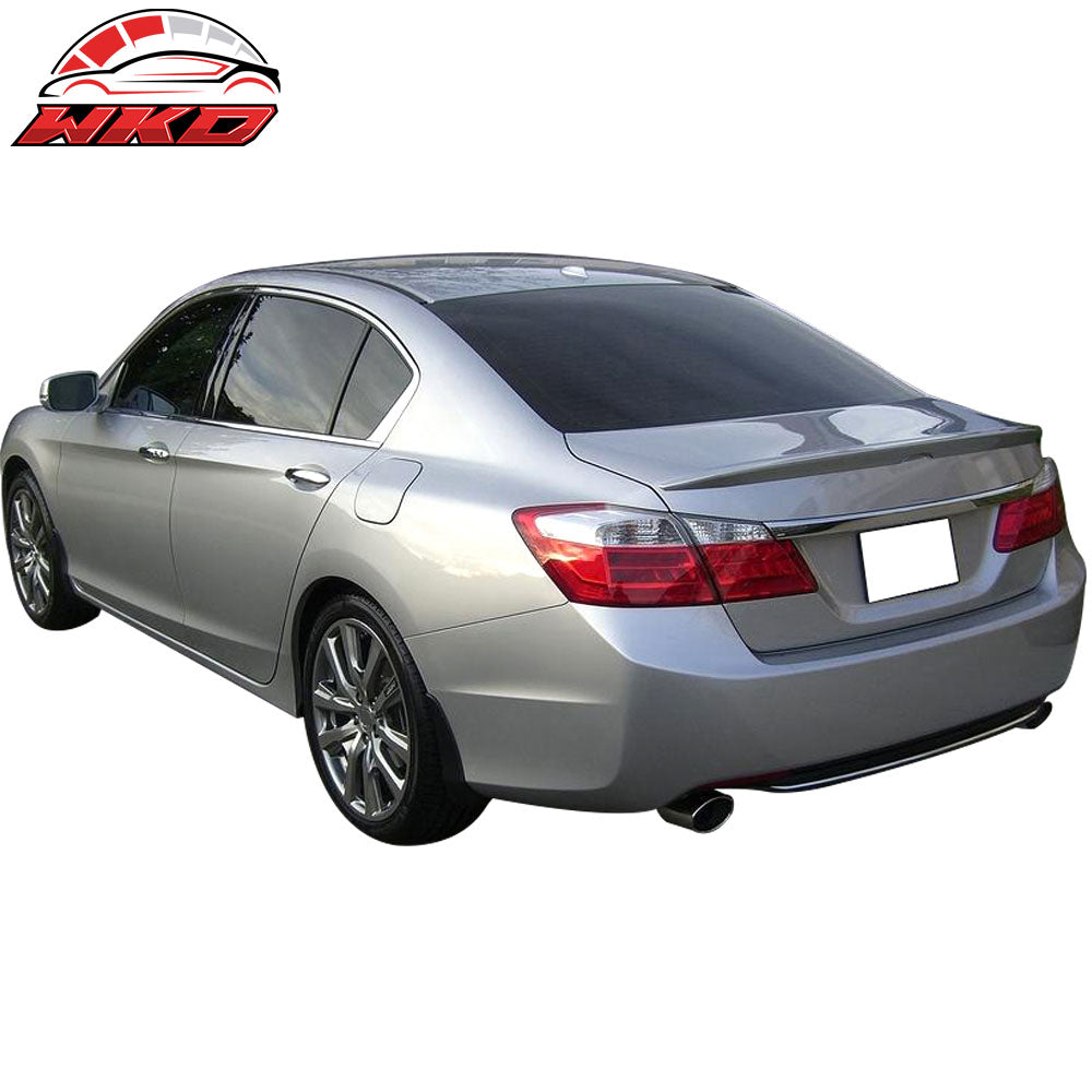 Fits 13-17 Honda Accord Sedan OE Style Rear Trunk Spoiler Painted #NH700M Silver