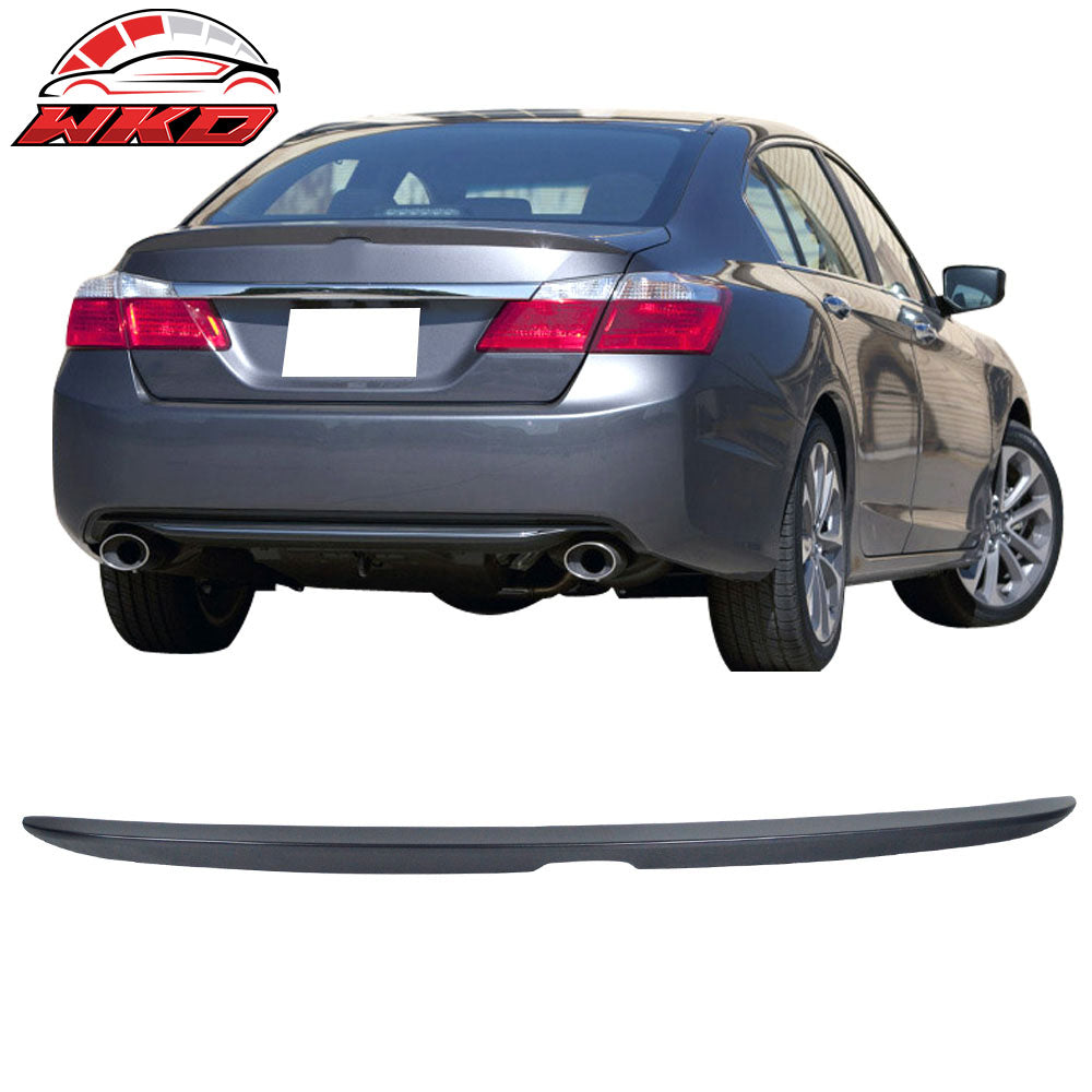 Fits 13-17 Honda Accord 9th Sedan OE Style Trunk Spoiler Painted #NH797M Steel