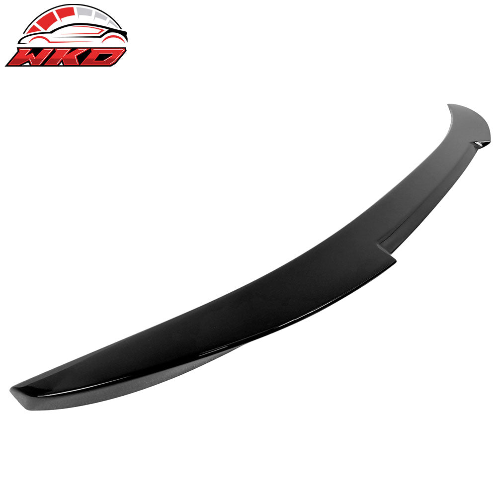 2017-23 BMW G30 5 Series 4Dr M4 Style Trunk Spoiler Painted #416 Carbon Black | Wholesale