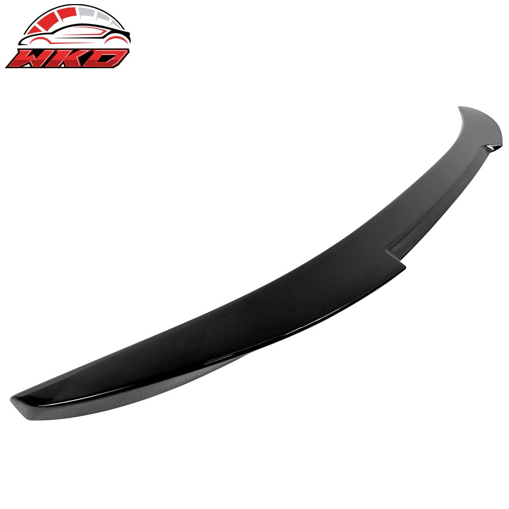2017-23 BMW G30 5 Series 4Dr M4 Style Trunk Spoiler Painted #416 Carbon Black | Wholesale