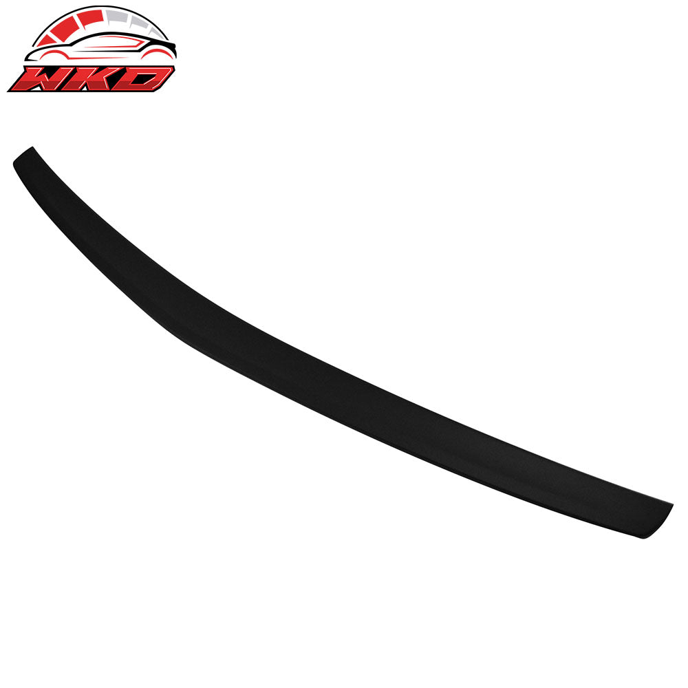 Fits 10-16 Benz E-Class W212 Sedan AMG Style Matte Black Rear Trunk Spoiler Wing