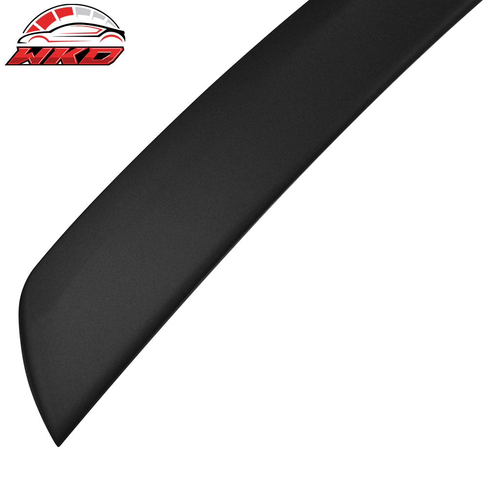Fits 10-16 Benz E-Class W212 Sedan AMG Style Matte Black Rear Trunk Spoiler Wing