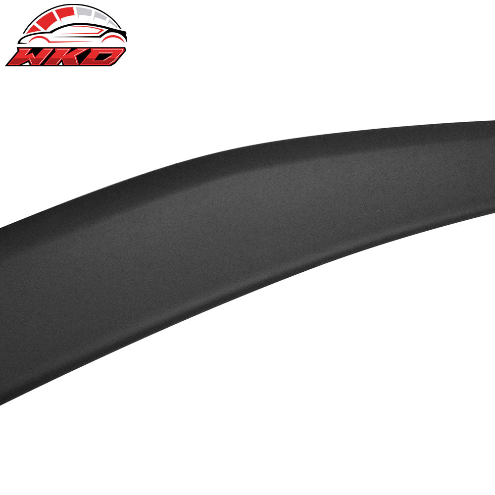Fits 10-16 Benz E-Class W212 Sedan AMG Style Matte Black Rear Trunk Spoiler Wing