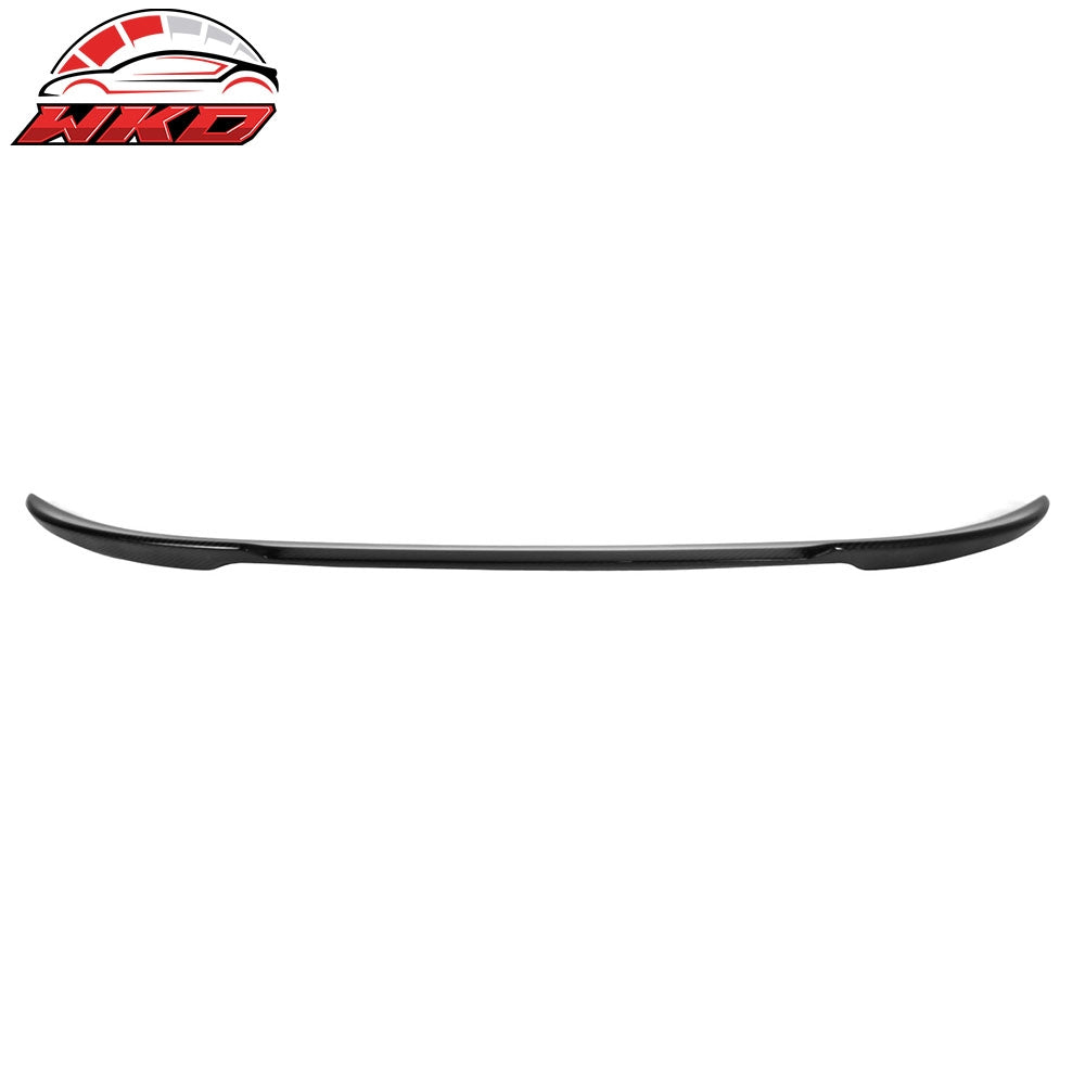 2006-11 BMW E90 3-Series Sedan V Style Trunk Spoiler Carbon Fiber | Wholesale
