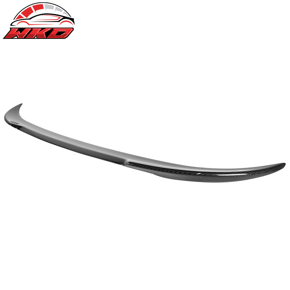 Closeout! Fits 06-11 BMW E90 3-Series Sedan V Style Trunk Spoiler Carbon Fiber