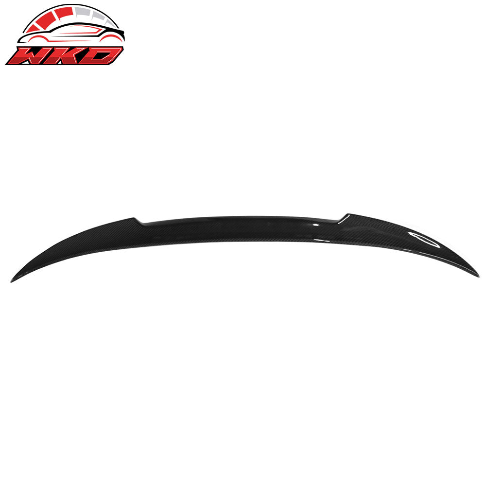 Closeout! Fits 06-11 BMW E90 3-Series Sedan V Style Trunk Spoiler Carbon Fiber