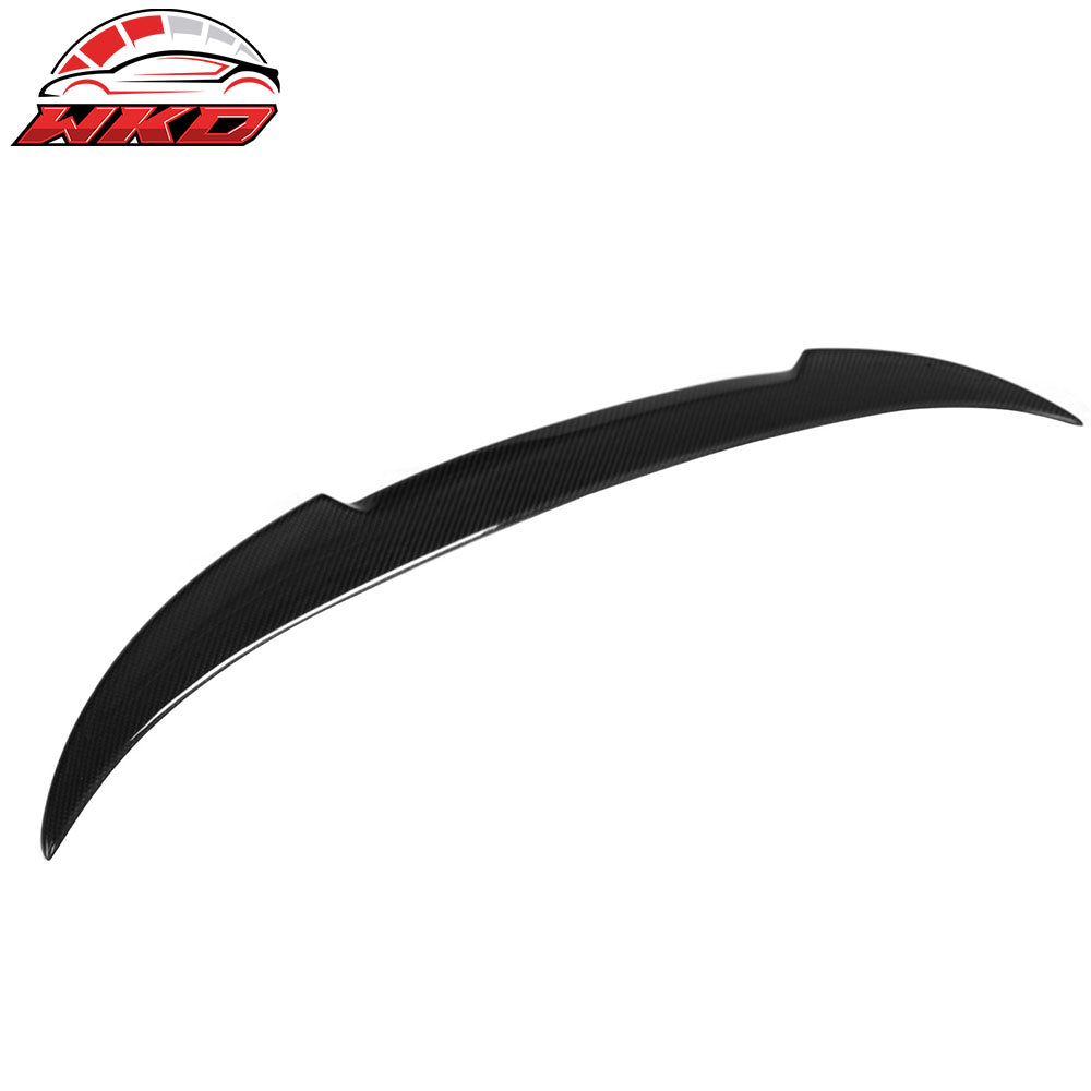 Closeout! Fits 06-11 BMW E90 3-Series Sedan V Style Trunk Spoiler Carbon Fiber