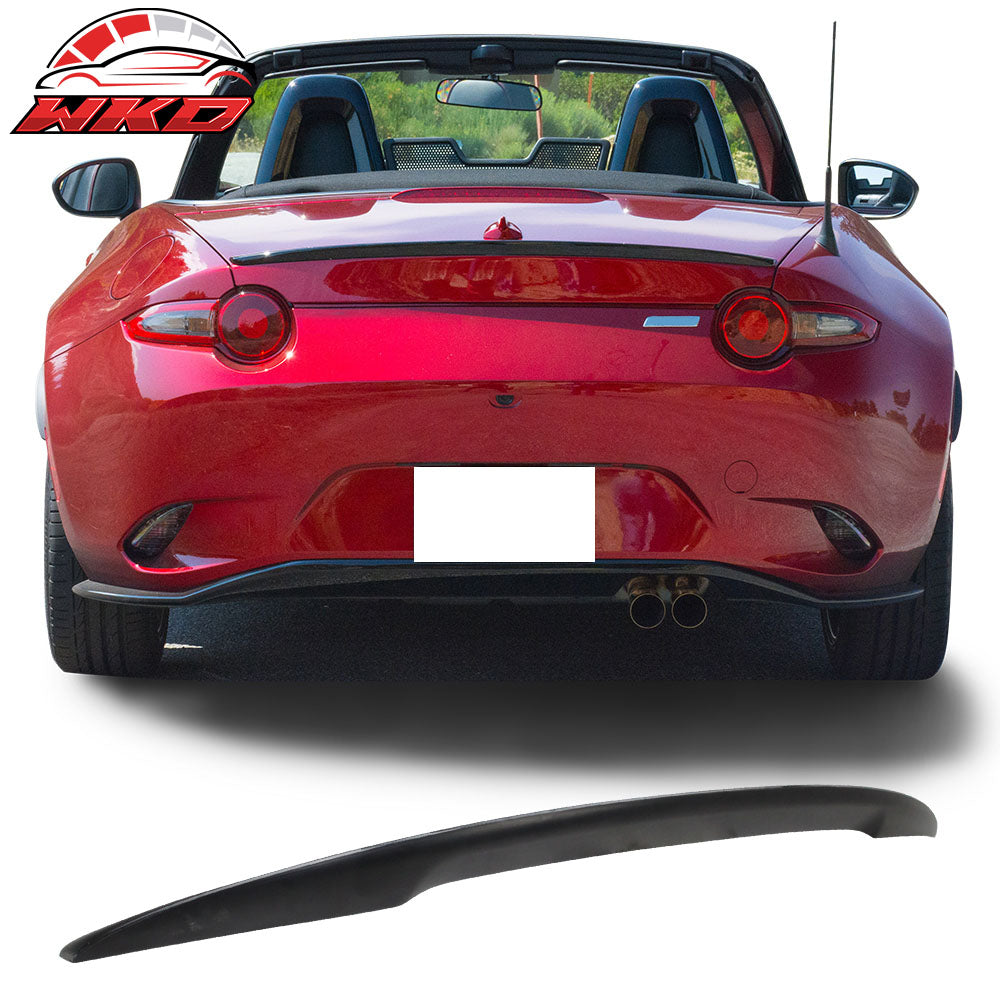 Fits 16-25 Mazda MX5 MX-5 Miata ND 4th Performance Style Trunk Spoiler Unapinted