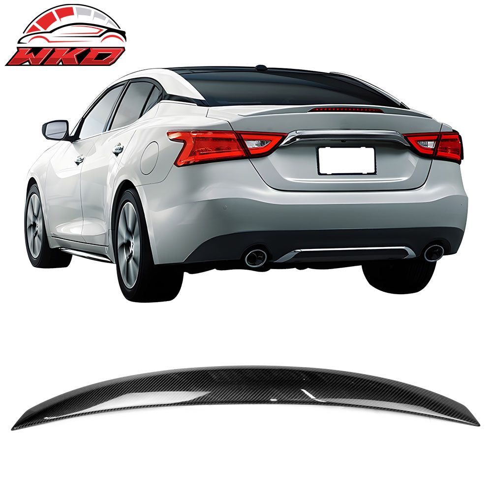Closeout! Fits 16-23 Nissan Maxima A36 OE Style Rear Trunk Spoiler Carbon Fiber