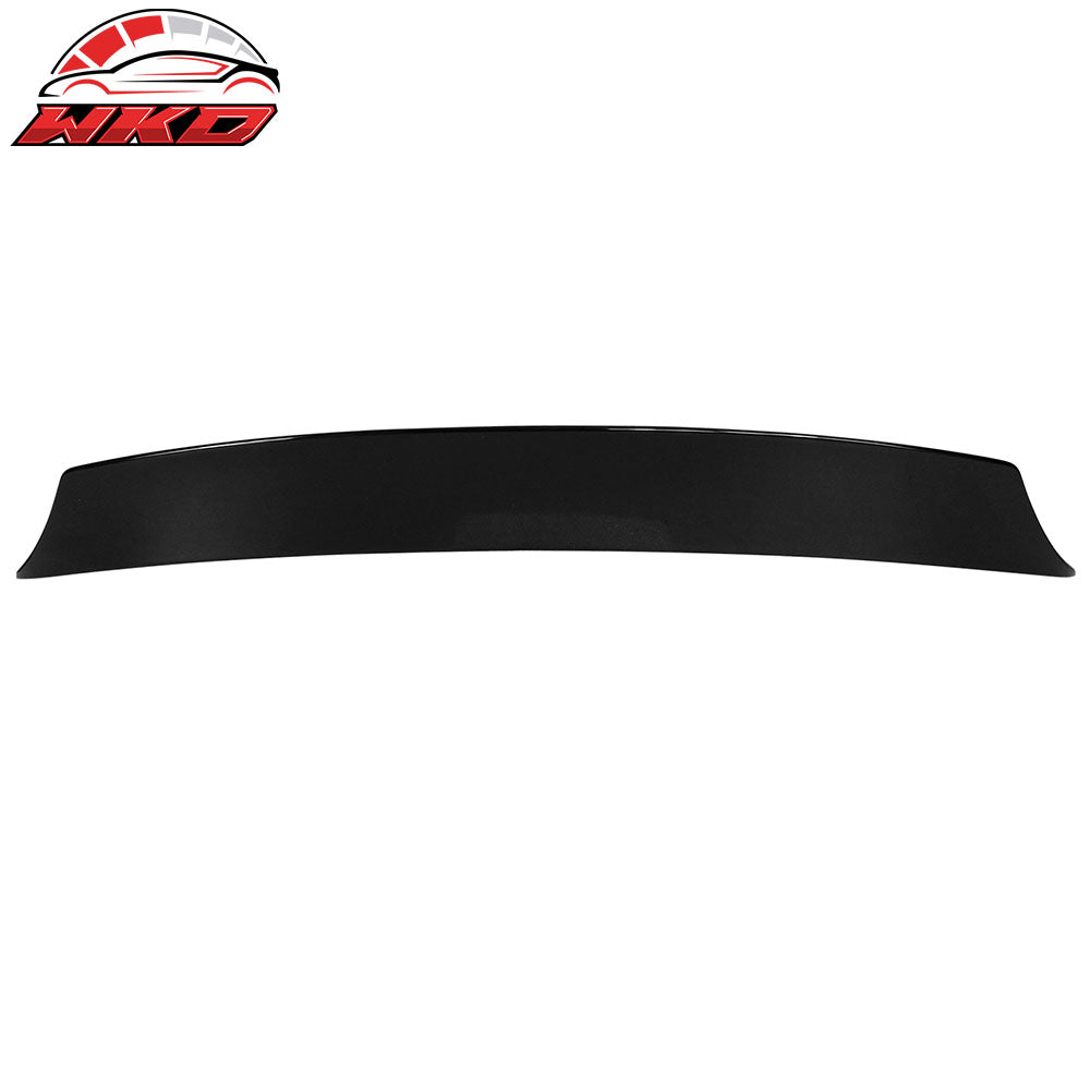 Fits 03-09 Nissan 350Z Fairlady Z33 V Style Trunk Spoiler Lip Painted #G41 Black