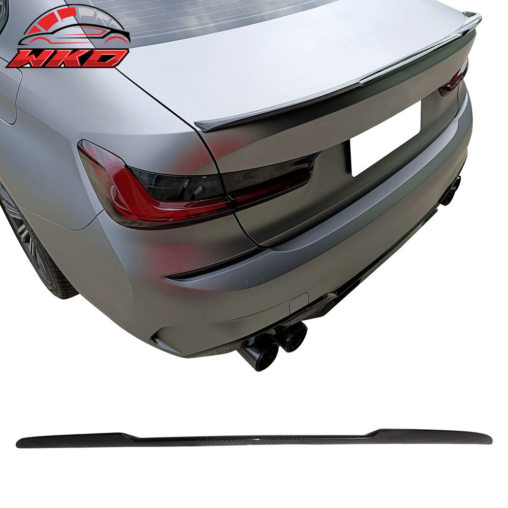 Closeout! Fits 19-26 BMW G20 3-Series G80 M3 M340i Trunk Spoiler Carbon Fiber CF