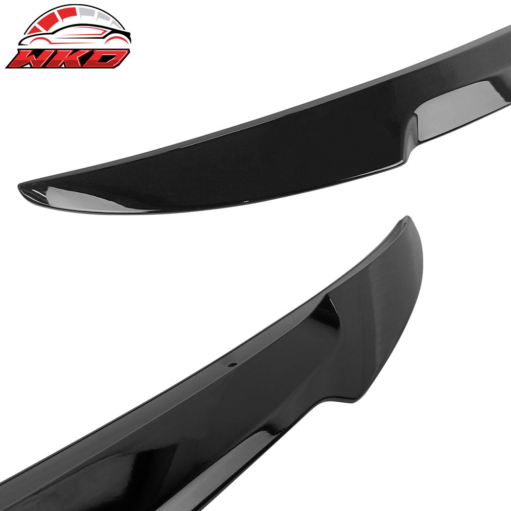 Fits 11-18 Volkswagen Jetta MK6 Sedan V Style Trunk Spoiler Painted #L041 Black