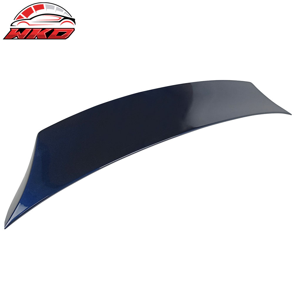Fits 03-09 Nissan 350Z Fairlady Z33 V Style Rear Trunk Spoiler Painted #BW5 Blue
