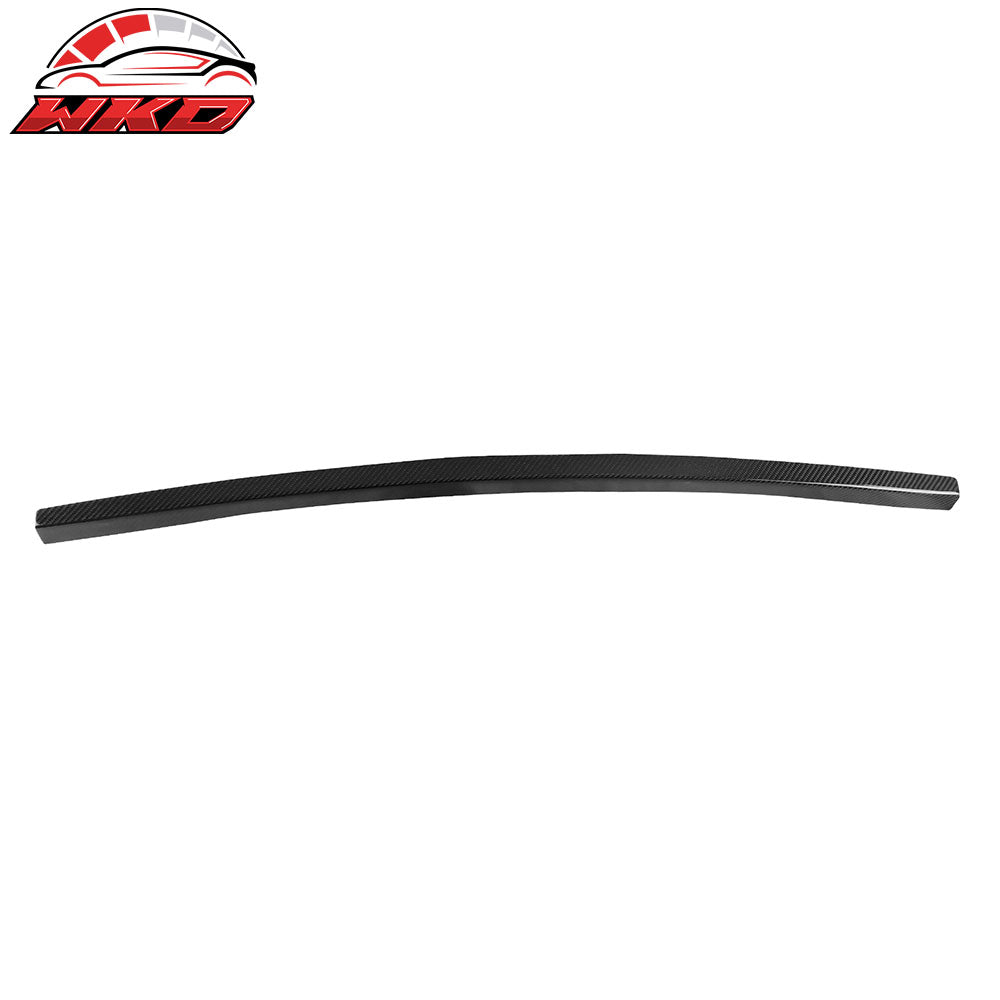 Trunk Add On Gurney Flap Spoiler 2015-21 Subaru WRX STI Style Carbon Fiber CF | Wholesale