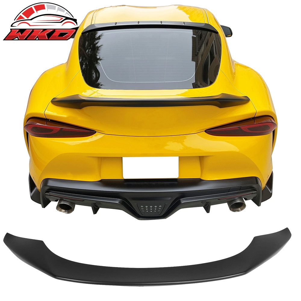 2020-26 Toyota GR Supra 5th MK5 TRD Style Matte Black Rear Trunk Spoiler Wing | Wholesale