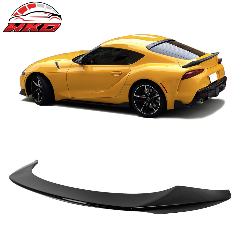 Fits 20-25 Toyota GR Supra 5th MK5 TRD Style Trunk Spoiler Painted #202 Black